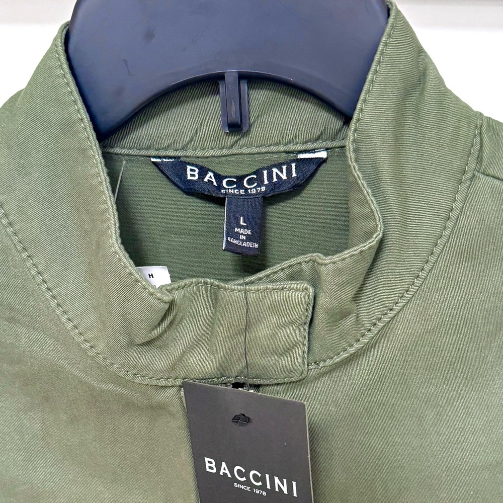 Olive Green Utility Sleeveless Vest - Picture 6 of 7